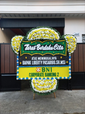 Papan Bunga Duka di Rawalaut