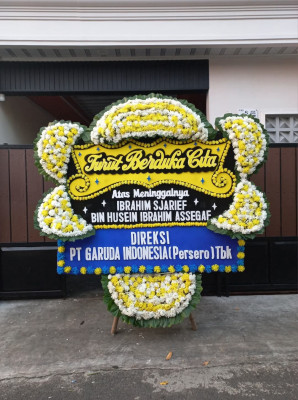 Papan Bunga Duka di Rawalaut