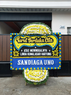 Papan Bunga Duka di Rawalaut